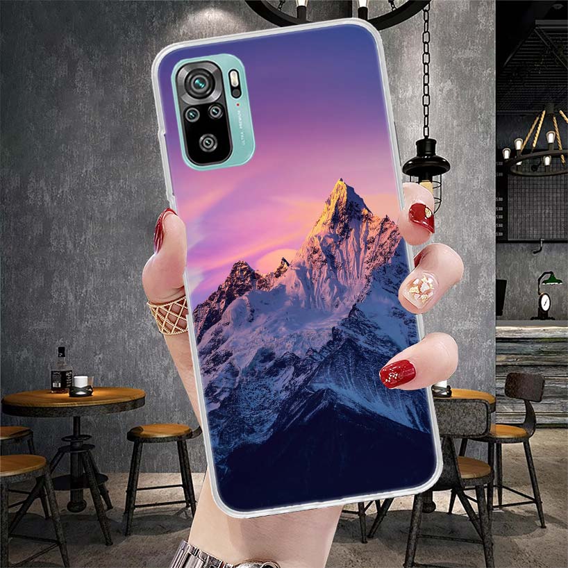 Mountain Peak Forest Soft Phone Case For Xiaomi Redmi Note 15 14 14S 13 12 Pro Plus 12S 11 11S 11E 10 10S 11T 5G Fundas Coque Re