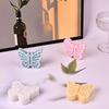 DIY Eco-Friendly Heat Resistant Butterfly Shaped Silicone Cake Mold for Chocolate Mousse Baking and Aromatherapy Candle Use