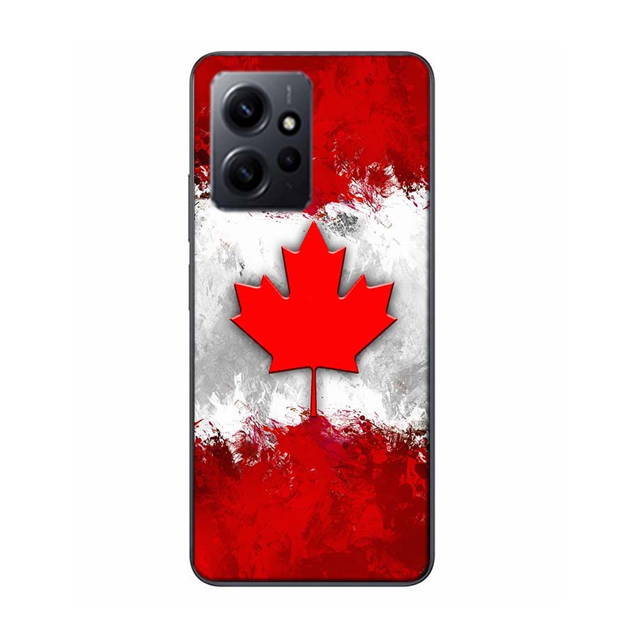 

Canada National Football Team Logo Phone Case For Redmi 12 13C 12C 15C 9 10 10C Note 13 Pro Plus 14 15 Pro 9T 9C 9A TPU Soft Cov Redmi Note 14 Pro 4G