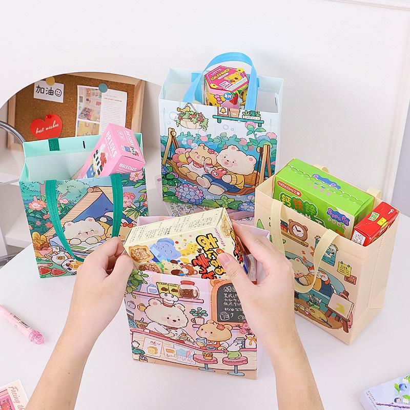 Children's Day, primary school students, kindergarten, birthdays, portable snacks, stationery, souvenirs, non-woven gift bags