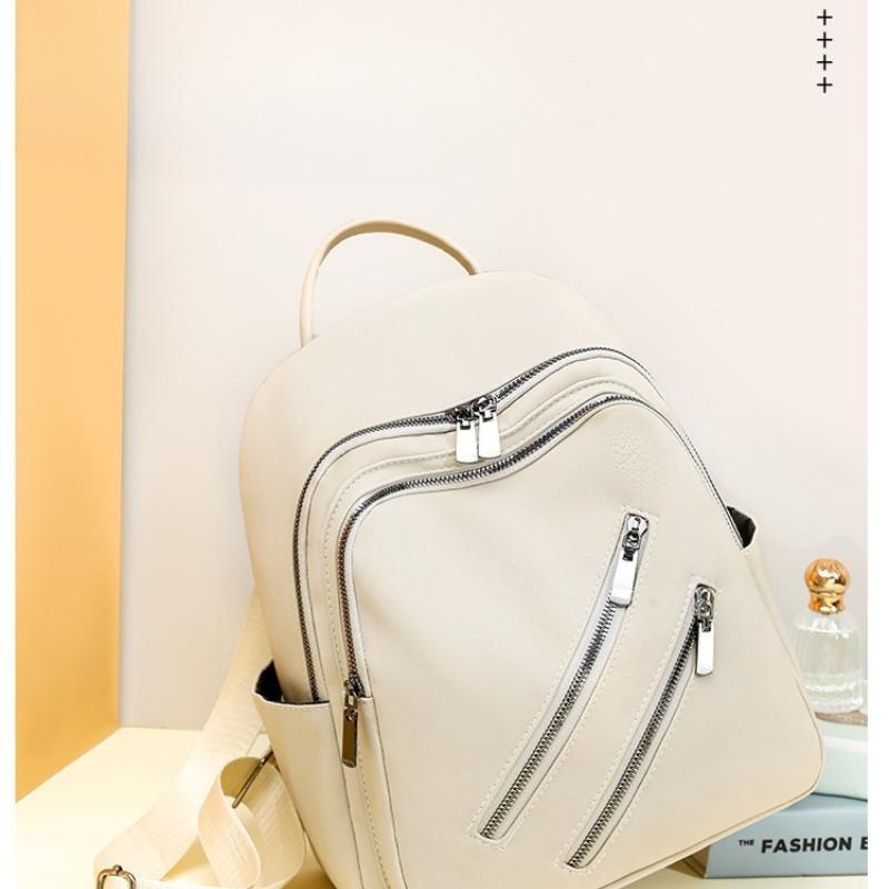 Shoulder Bag Style Fashionable and Versatile Backpack for Ladies, Casual Style, Travel-sized, Large Capacity Schoolbag