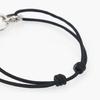 4 Deep Blue Quartz 1093 Silver Coated Shining Chain 1209 Bracelet Set (C2403-SE381_BK)
