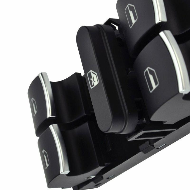 Front Left Power Window Master Control Switch5K4959857 5ND959857 5K4959857XSH for Volkswagen Tiguan CC Golf Jetta Passat 2009-17