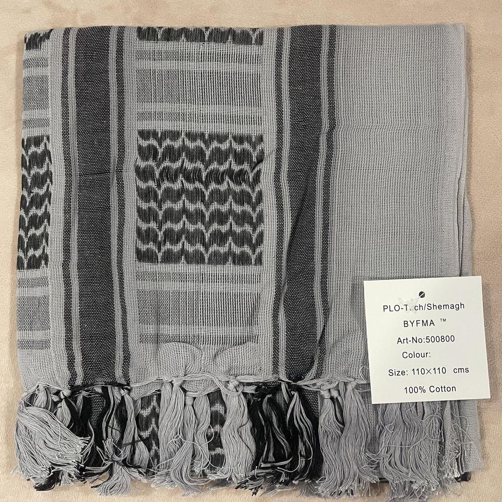 Cotton Camouflage Arab Headscarf & Outdoor Shawl Face Mask - Men's Jacquard Square Scarf