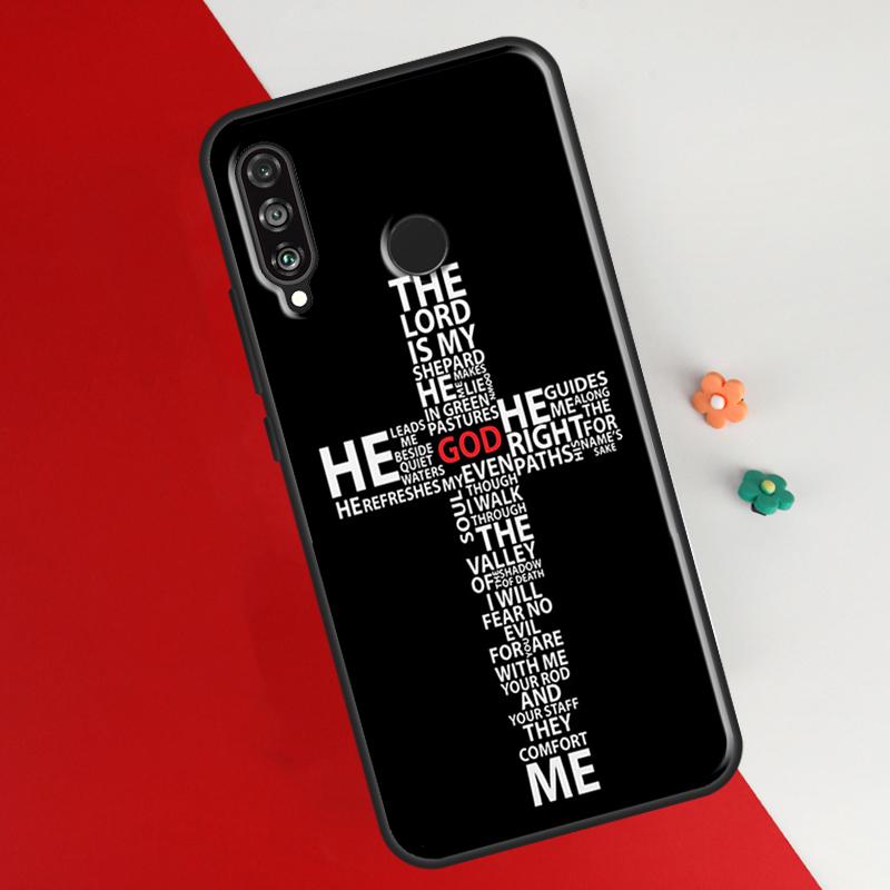 Faith Christian Religious Jesus Case For Huawei P30 Lite P40 P20 P50 Pro Nova 5T P Smart 2021 2019 Cover For Honor 50 Lite