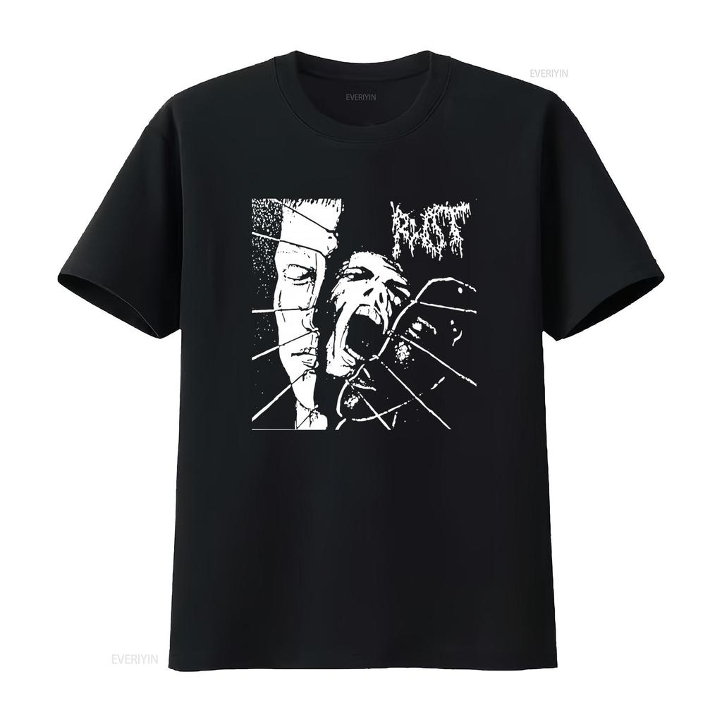 ROT Face T Shirt Grindcore Punk Agathocles HC Grind Old Thrash Crust Brazil Inspired Design Unique Print Perfect for Music