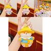 Kindergarten Guinea Pig Plush Keychain With Hat And Clothing Design For Backpack Decoration And Gifts