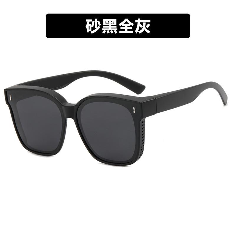 Portable Sunglasses Over-Glasses for Myopia, Polarized Driving Glasses for Men and Women, Can Be Worn Over Prescription Glasses, Summer Sun