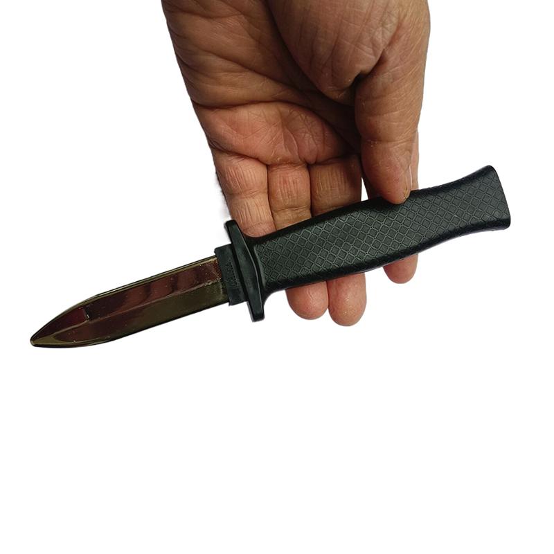 Coltello Daga Scherzo Lama Retrattile a Scorrimento Scherzo Divertente Accessorio Halloween Daga Finta Gadget per Feste Giocattolo per Bambini
