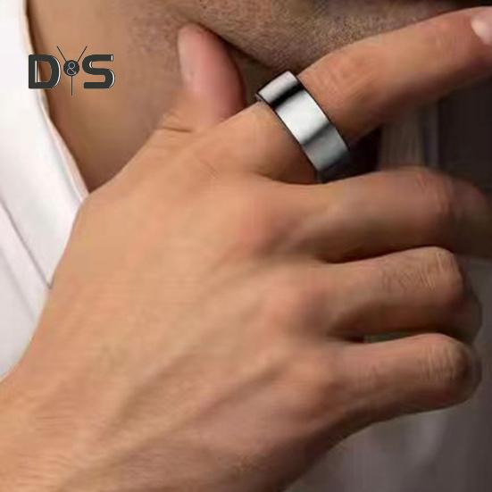 Smart Ring Fitness Tracker Ring with Motion Tracking IP68 Waterproof Bluetooth-compatible Sleep Monitor Health Tracker Ring