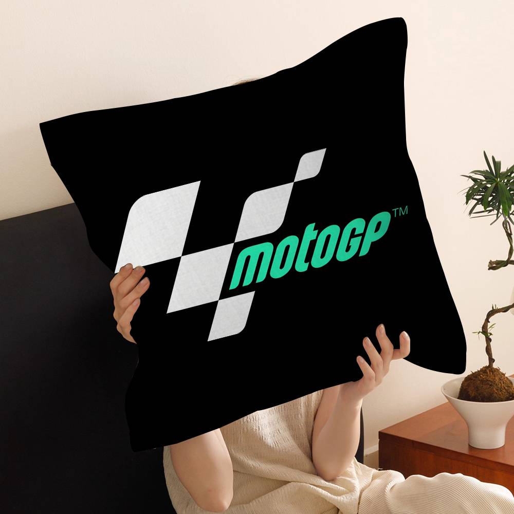 M-Moto G-GP Motorcycle Racing Pillow Cushion Cover Pillowcase Living Room Sofa Home Decor Customized