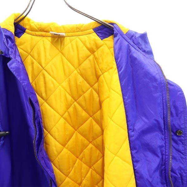 NIKE 90s 00s White Tag Old Big logo embroidery Batting jacket Nylon Hood Men's Used