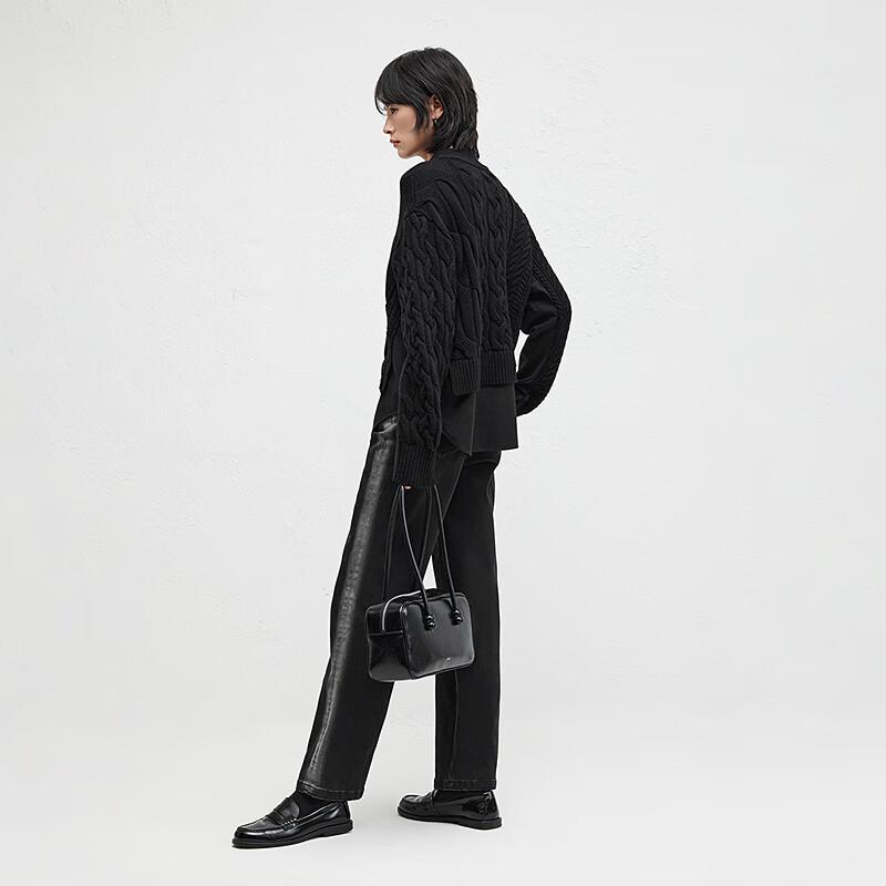 broadcast Women's Gradient Washed Straight Leg Denim Jeans