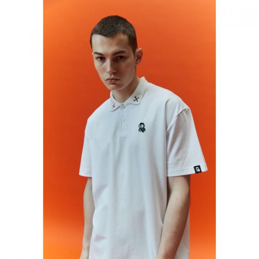 Jamie WesT Sorona Collar T shirT  whiTe  Jub Ps341wh1 XL