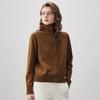 Komong Boka Women's Thickened High-Neck Wool Cardigan