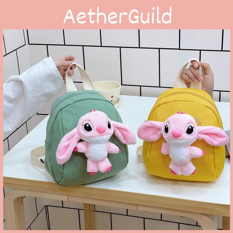 Doll Backpack Cartoon Schoolbag With Adjustable Shoulder Bags Straps