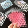 50-200 Pezzi Sacchetto Trasparente in PE a Forma di Stella per Gioielli Autoadesivo Porta Biglietti Caramelle Porta Foto Animazione Contenitore Periferico Sacchetto Regalo Vendita all'Ingrosso