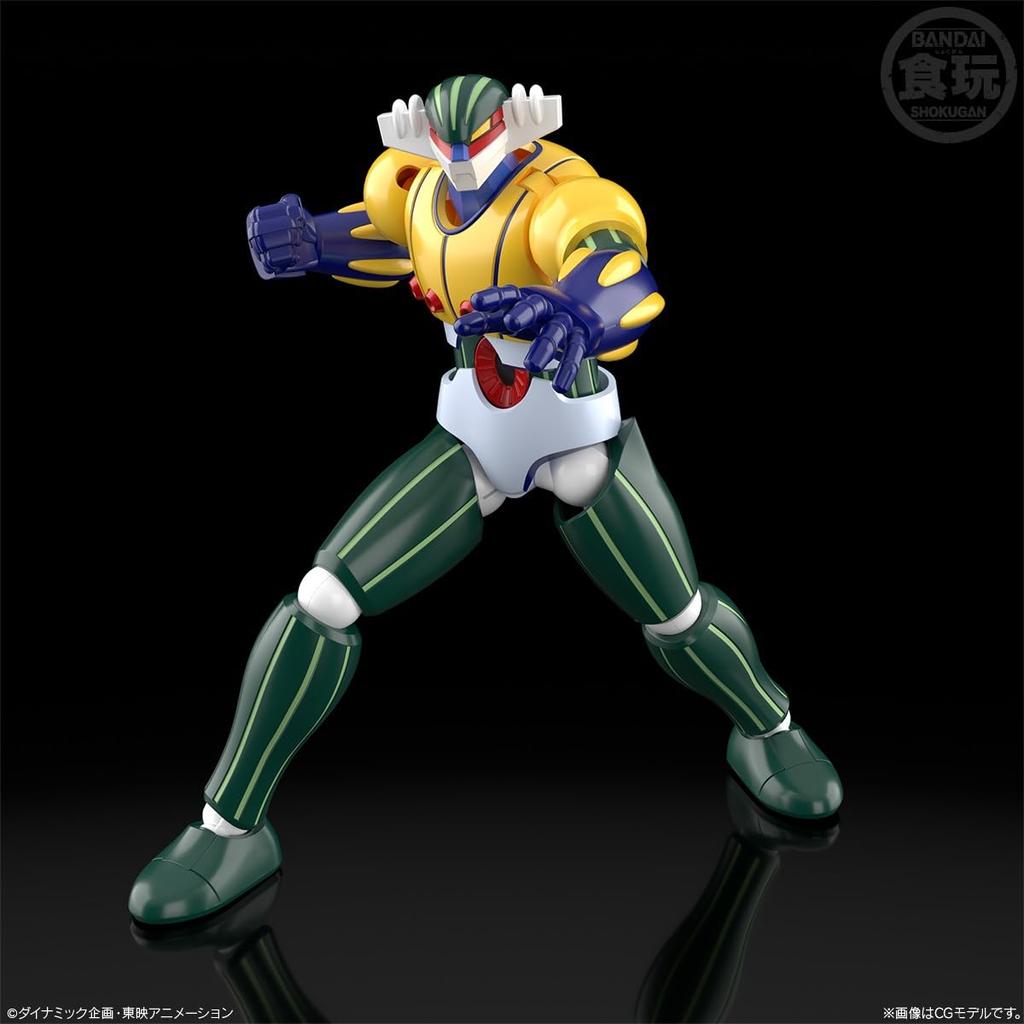 BANDAI SMP MODELING Steel Jeeg Chewing Gum Candy Toy [SHOKUGAN PROJECT] [Box Set/1 Piece]
