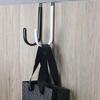 1Pcs Bathroom Bedroom Kitchen Over The Door Hooks Rubber Prevent Scratches Clothes Storage Holder