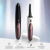 Elektrische Wimpernzange, beheizbare Wimpernzange, intelligentes Wimpernzange-Werkzeug mit Bildschirm, 4 Temperatur