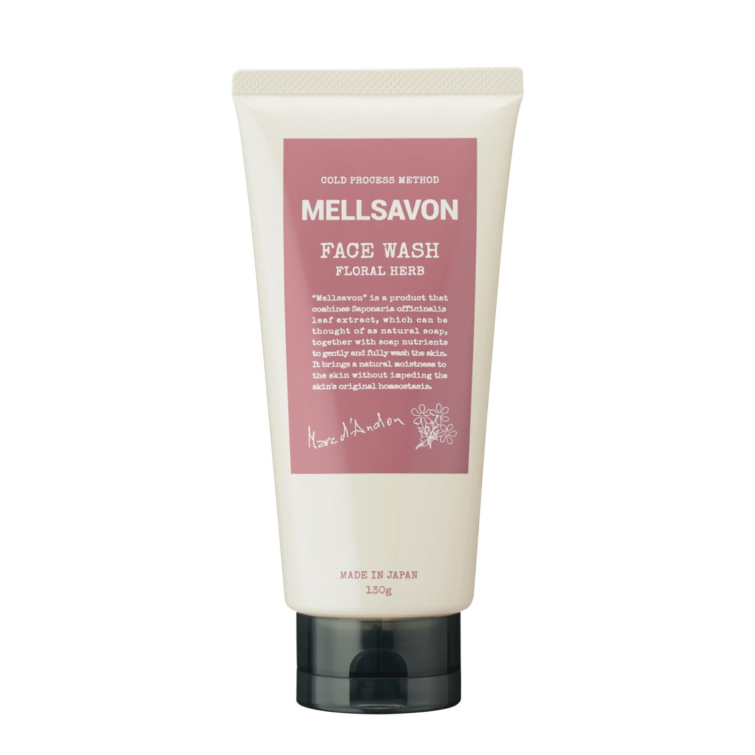 

Melsavon Face Wash Цветочно-травяной тюбик