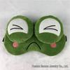 Sam Accessories Plush Frog Eye Mask - Breathable Light-Blocking Sleep Protection with Big Eyes Design.