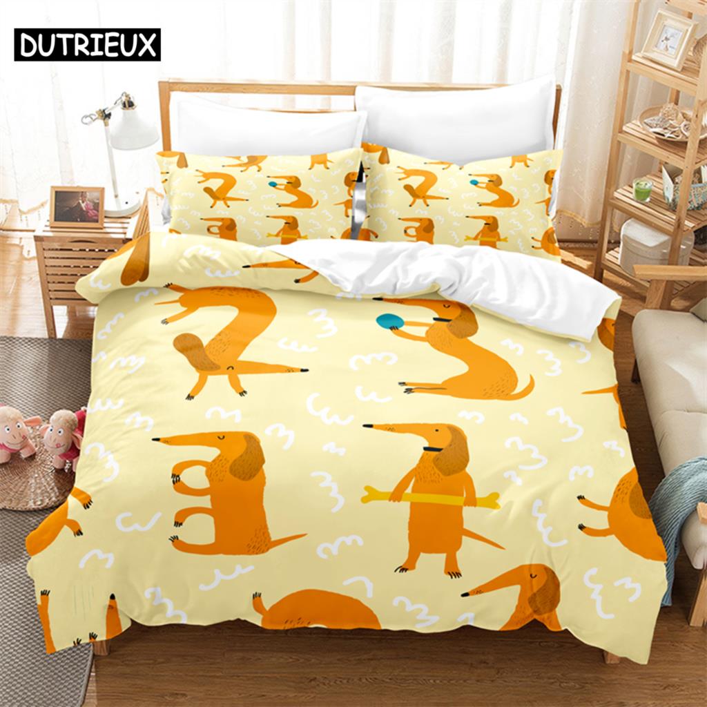 Children's Cartoon Bedding Set Duvet Cover Set 3d Bedding Digital Printing Bed Linen Queen Size Bedding Set Fashion Design