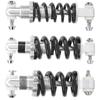 Bike Rear Suspension Damper Spring Bike Shock Struts Coil Spring Shocks Absorber Suspension Damper 150mm Steel