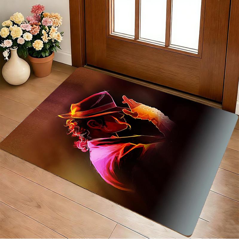 Michael Jackson Dangerous Living Room Nonslip Area Rug Soft Carpet For Bedroom Gameoom Playroom Sofa Office Home Decor Doormat
