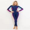 SBART Women's Long Sleeve One-Piece Wetsuit Swimsuit