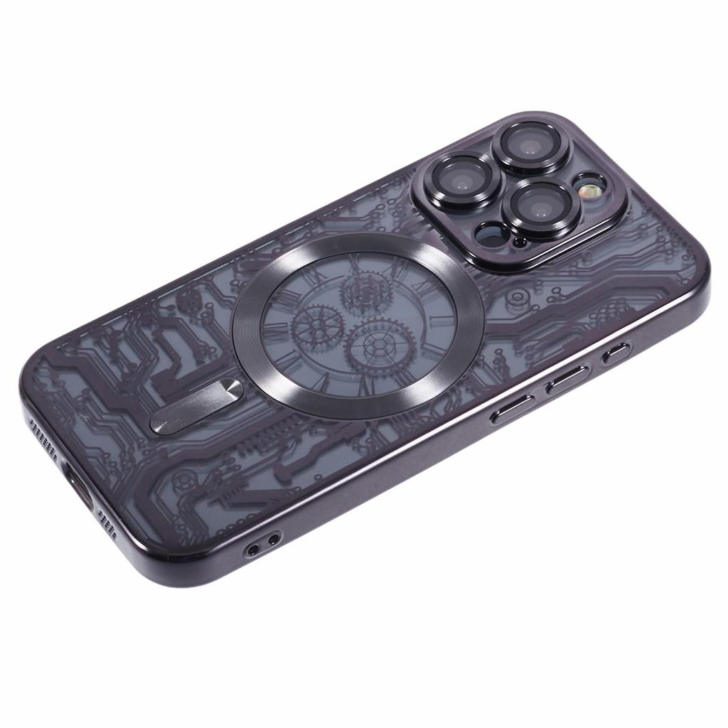 AR Series For iPhone 13 Pro Case Compatible with MagSafe TPU Shockproof Phone Protective Cover