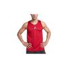 Jordan SS22 Solid Logo Print Sleeveless Basketball Vest Men Tops Red 887443-687
