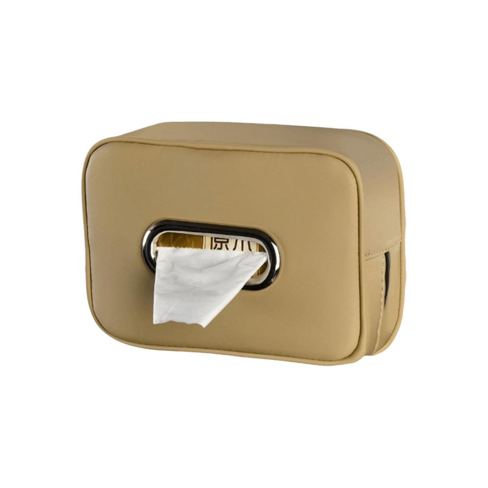 Leder Auto Taschentuchbox Minimalistische Sonnenblenden-Taschentuchbox Langlebige Taschentuch-Aufbewahrungsbox Auto Innenraum