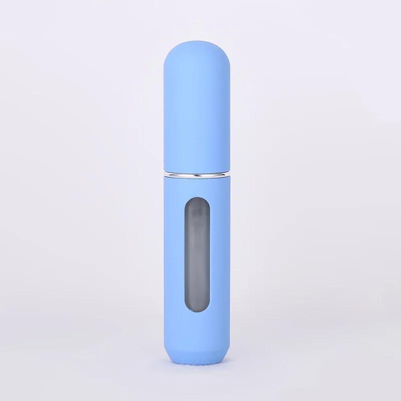 1pcs 5ml Candy Color Mini Travel Portable Bottom Filling Perfume Bottle Liquid Sub-Bottling Spray Refillable Jar Empty Cosmetic