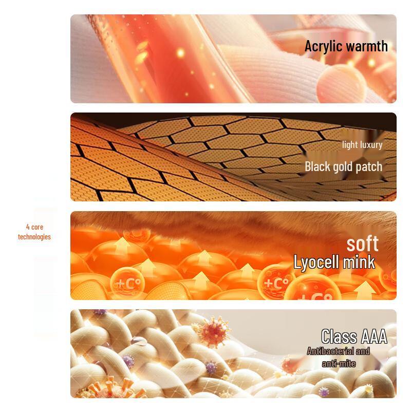 Nanjiren Women's De Velvet Thermal Underwear Set