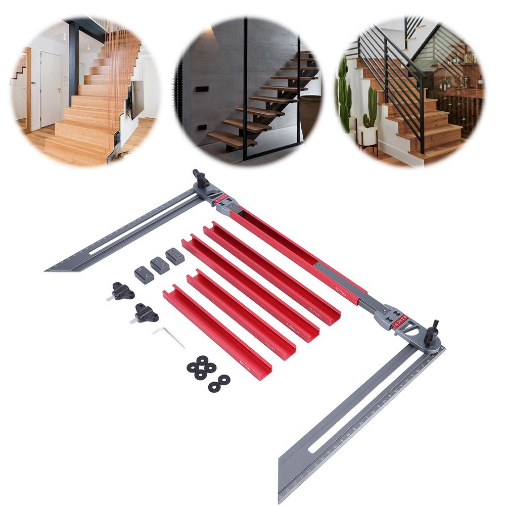 

Stair Tread Template Tool Upgrade Stair Tread Gauge Tool Dual Nut Locking Stair Tread Measuring Tool Jig Stair Template Tool China Mainland