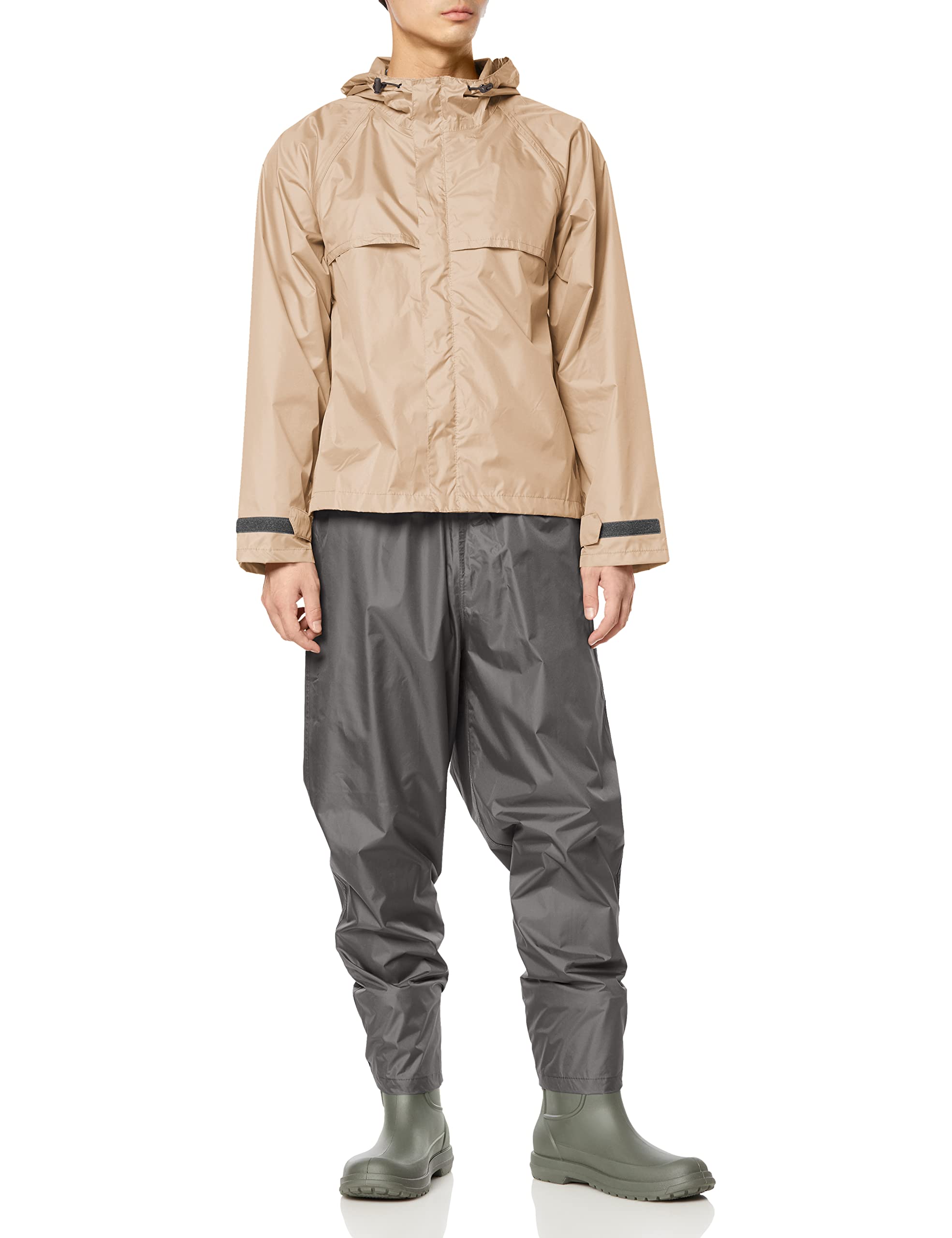 

Широкий дождевик Mac, серо-бежевый, размер L