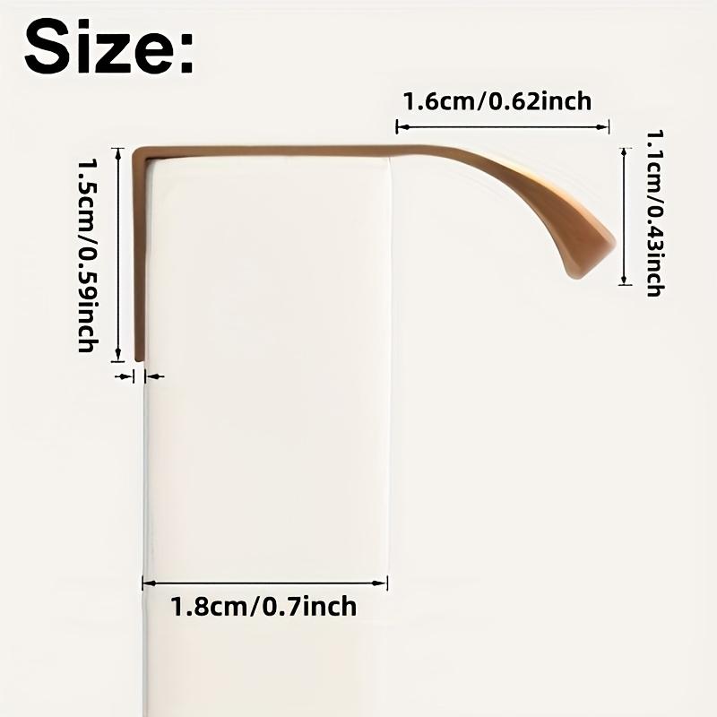 Mânere Ascunse pentru Mobilă Auriu Negru Alb Mânere pentru Dulap de Bucătărie Fără Găuri Mânere pentru Dulapuri și Sertare Mâner Arc pentru Dulap Mâner pentru Mobilă de Ușă