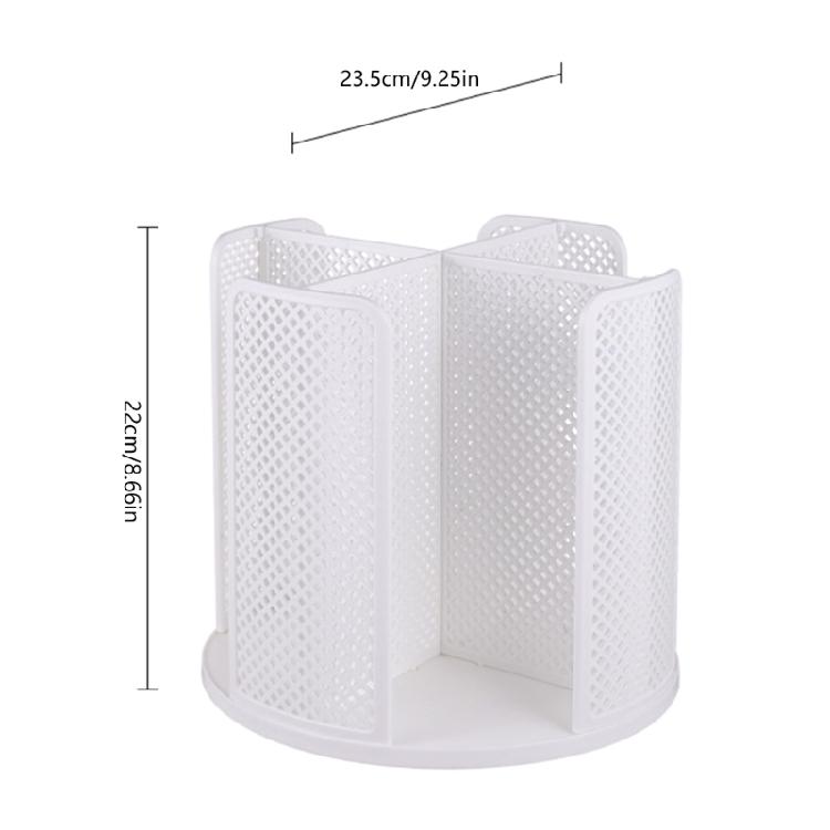 Convenient Kitchen Counter Organizer Rotating Storage Rack for Utensils and Spices Spice Bottle Holder Makeup Stand