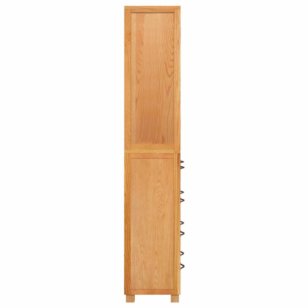 Storage Furniture Set with Drawers Brown Wood Based Material