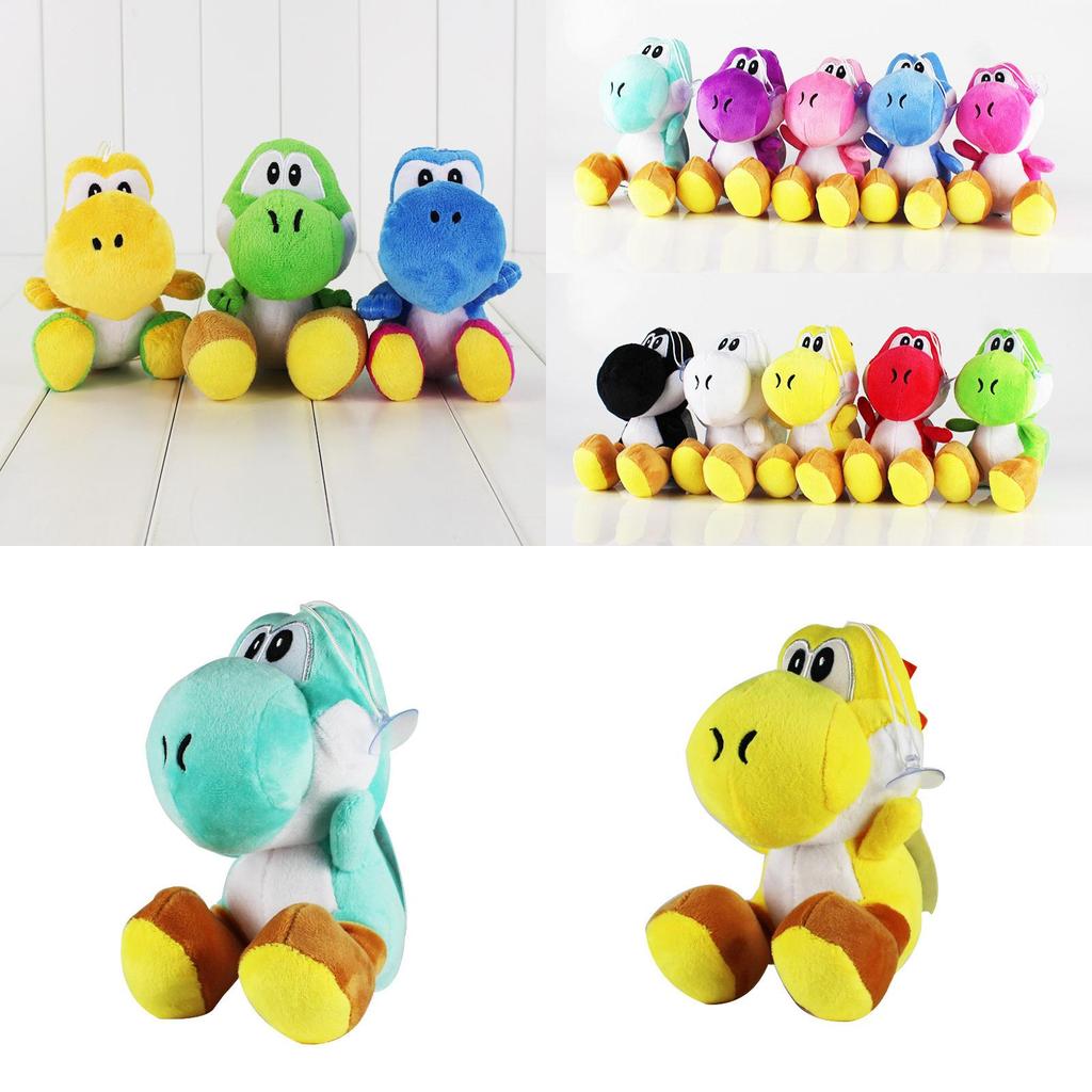 Adorable 18cm Super Mario Bros Plush Yoshi Joeut Stuffed Animal Ideal For Cuddling