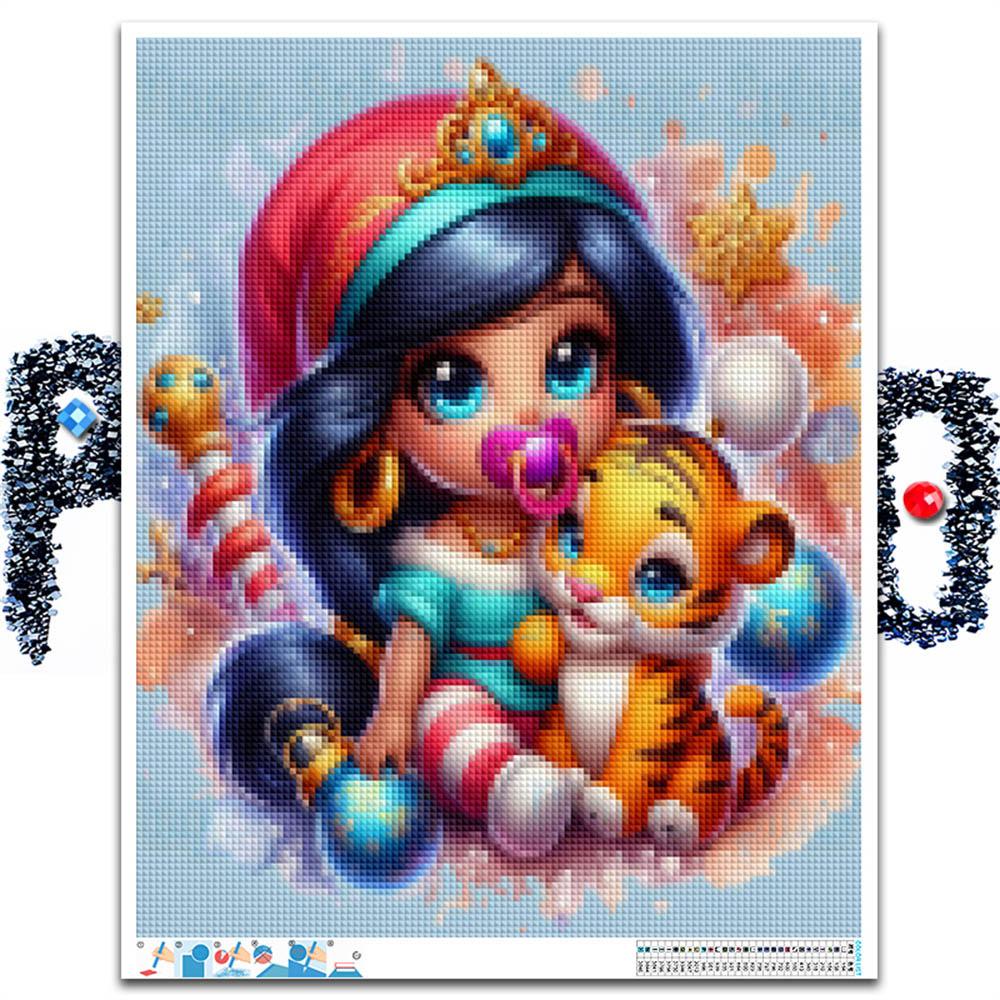 Disney Mickey Diamond Painting Kits Cute Lilo and Stitch Super Mario Home Decor Full Square&Round Mosaic Embroidery Cross Stitch
