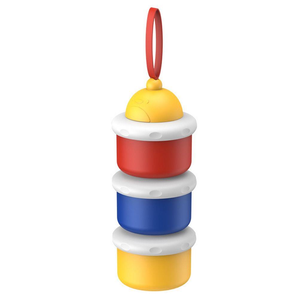 3 Layers Infant Milk Powder Box Portable Baby Infant Feeding Dispenser  Baby Formula Milk Storage