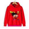 Dragon Ball Spring And Autumn Children Boys And Girls With Hoodies Sweaters Jackets Cartoons  Children's Clothes Baby Clothes