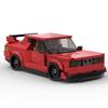 Kompatible Bausteine MOC M3 E30 Roter Sportwagen Rennsport Pädagogisches Montagespielzeug Modell