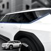 For Kia EV9 6PCS ABS Black Door Window Frame Trim Stripes Exterior Mouldings LHD/RHD