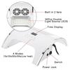 36/45 LED UV LED Nail Lamp Infrared Induction Nail Duct Suction 2 Fan Vacuum Cleaner For For Manicure 2 In 1 80W/150W