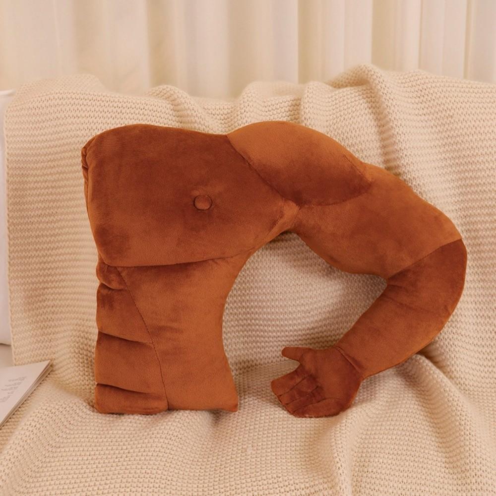 Hunky Chest Arm Pillow Throw Pillow Body Shape Pillow Creative Partner Pillow  Home Decor