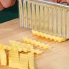 Wolf Potato Slicer Stainless Steel Corrugated Potato Slicer French Fry Cutter