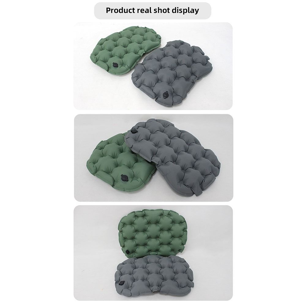 Foldable Inflatable Seat Cushion Waterproof 3D Air Seat Cushion  Outdoor Travel